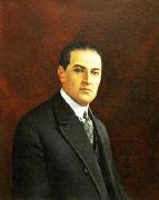 Oscar Pereira da Silva JoAo GaleAo Carvalhal Filho oil on canvas